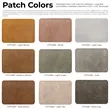 3.5"x2.5" Creekside Leatherette Rectangular Adhesive Patch | https://www.bestnamebadges.com
