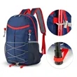Foldable Outdoor Backpack With Bungee Cord | https://www.bestnamebadges.com