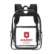 Heavy Duty Clear Security Backpack | https://www.bestnamebadges.com