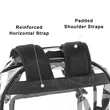 Heavy Duty Clear Security Backpack | https://www.bestnamebadges.com