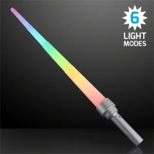 Multicolor LED Expandable Sword