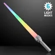 Multicolor LED Expandable Sword | https://www.bestnamebadges.com
