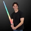 Multicolor LED Expandable Sword | https://www.bestnamebadges.com