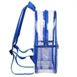 Heavy Duty Transparent PVC School Backpack | https://www.bestnamebadges.com