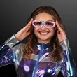 Sound Reactive LED Party Shades, 80s Style | https://www.bestnamebadges.com