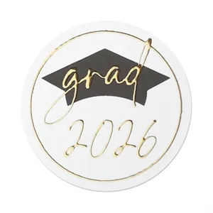 Grad Chapeau Foil Seal