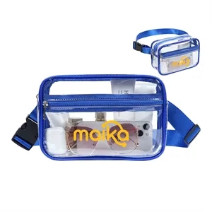 Stadium Approved Two Zipper Pocket Fanny Pack