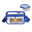 Stadium Approved Two Zipper Pocket Fanny Pack | https://www.bestnamebadges.com