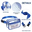 Stadium Approved Two Zipper Pocket Fanny Pack | https://www.bestnamebadges.com