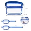 Stadium Approved Two Zipper Pocket Fanny Pack | https://www.bestnamebadges.com
