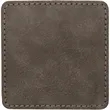 3" Creekside Leatherette Sqaure Adhesive Patch | https://www.bestnamebadges.com