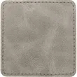 3" Creekside Leatherette Sqaure Adhesive Patch | https://www.bestnamebadges.com