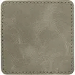 3" Creekside Leatherette Sqaure Adhesive Patch | https://www.bestnamebadges.com