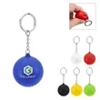 Round PU Stress Reliever Keychain | https://www.bestnamebadges.com