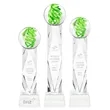 Vortex Award on Toscana Base - Clear | https://www.bestnamebadges.com