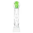 Vortex Award on Toscana Base - Clear | https://www.bestnamebadges.com