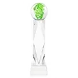 Vortex Award on Toscana Base - Clear | https://www.bestnamebadges.com