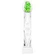 Vortex Award on Toscana Base - Clear | https://www.bestnamebadges.com