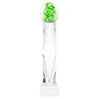 Vortex Award on Toscana Base - Clear | https://www.bestnamebadges.com
