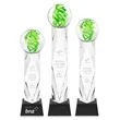 Vortex Award on Toscana Base - Black | https://www.bestnamebadges.com