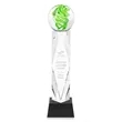 Vortex Award on Toscana Base - Black | https://www.bestnamebadges.com