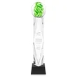 Vortex Award on Toscana Base - Black | https://www.bestnamebadges.com