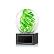 Vortex Award on Square Marble Base - Black | https://www.bestnamebadges.com