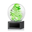 Vortex Award on Square Marble Base - Black | https://www.bestnamebadges.com