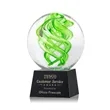 Vortex Award on Robson Base - Black | https://www.bestnamebadges.com