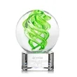 Vortex Award on Paragon Base - Clear | https://www.bestnamebadges.com