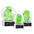 Vortex Award on Hancock Base - Clear | https://www.bestnamebadges.com