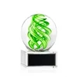 Vortex Award on Hancock Base - Clear | https://www.bestnamebadges.com