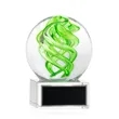 Vortex Award on Hancock Base - Clear | https://www.bestnamebadges.com