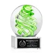 Vortex Award on Hancock Base - Clear | https://www.bestnamebadges.com
