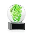 Vortex Award on Hancock Base - Black | https://www.bestnamebadges.com