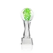 Vortex Award on Grafton Base - Clear | https://www.bestnamebadges.com