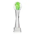Vortex Award on Grafton Base - Clear | https://www.bestnamebadges.com