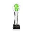 Vortex Award on Grafton Base - Black | https://www.bestnamebadges.com