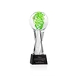 Vortex Award on Grafton Base - Black | https://www.bestnamebadges.com