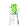 Vortex Award on Celestina Base - Clear | https://www.bestnamebadges.com
