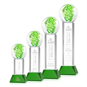 Vortex Award on Stowe Base - Green