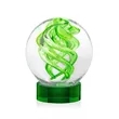 Vortex Award on Stanrich Base - Green | https://www.bestnamebadges.com