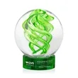Vortex Award on Stanrich Base - Green | https://www.bestnamebadges.com