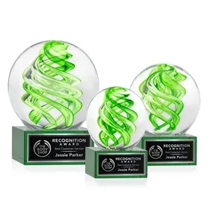 Vortex Award on Hancock Base - Green