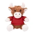 6" Heidi Highland Cow | https://www.bestnamebadges.com