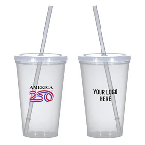 America250™ 22 Oz. Sunsplash Single Wall Tumbler | https://www.bestnamebadges.com