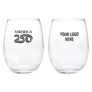 America250™ 15 Oz. Wine Glass | https://www.bestnamebadges.com