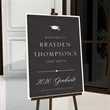 Finest Mortarboard Welcome Sign | https://www.bestnamebadges.com