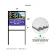 Real Estate Framed Signs Kits- Hardware & Banner | https://www.bestnamebadges.com