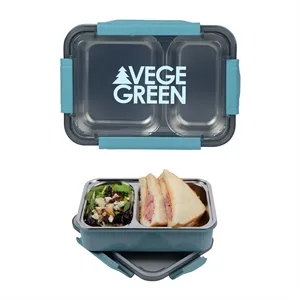 Corrine Food Container w/ Steel Tray | https://www.bestnamebadges.com
